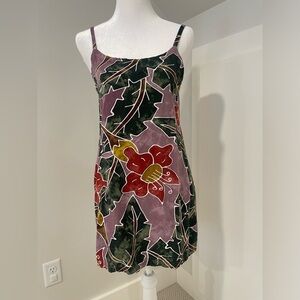 Floral mini dress